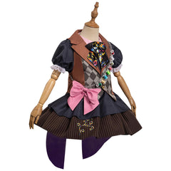 Alice in Wonderland Tarrant Hightopp Mad Hatter Cosplay Costume Outfits Halloween Carnival Suit-Coshduk