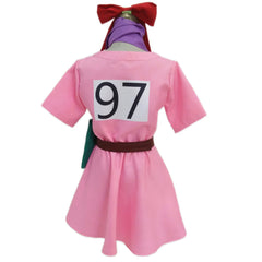 Dragon Ball Bulma Pink Dress Cosplay Costume Outfits Halloween Carnival Suit