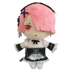 Anime Rem Ram Plush Toy Stuffed Doll Kid Birthday Xmas Gifts Halloween Carnival Party Props