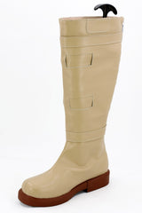 Padme Amidala White Boots Cosplay Shoes Halloween Props