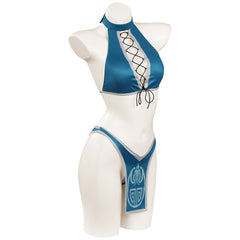 Mortal Kombat Kitada Bikini Swimsuit Cosplay Costume Sexy Swimwear Outfits Halloween Carnival Suit