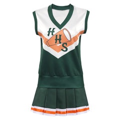 TV Stranger Things Season 4 Chrissy Hawkins High School Cheerleading Cosplay Costume Top Skirt Outfits Halloween Carnival Suit