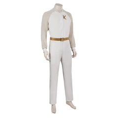 Movie Barbie 2023 Ken Outfits White Set ​Cosplay Costume Halloween Carnival Suit 