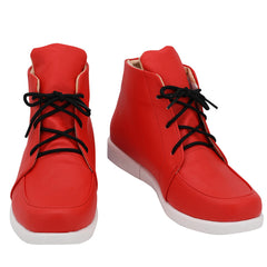 Anime Tomura Red Cosplay Shoes Boots Halloween Props