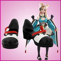 Game Genshin Impact Ms Hina Cosplay Shoes Boots Halloween Costumes Accessory Custom Made