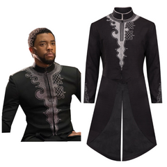 Black Panther: Wakanda Forever Cosplay Costume Coat Outfits Halloween Carnival Suit