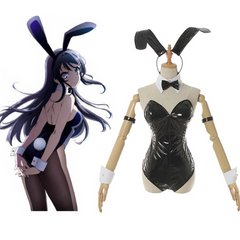 Rascal Does Not Dream of Bunny Girl Senpai Bunny Girl Jumpsuit Outfit Sakurajima Mai Halloween Carnival Suit Cosplay Costume