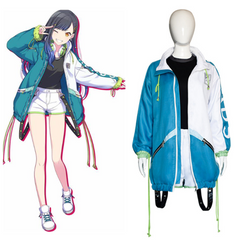Project Sekai Colorful Stage! Shiraishi An Cosplay Costume Outfits Halloween Carnival Party Suit