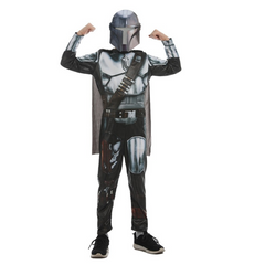 Kids Children TV The Book Of Boba Fett The Mando Outfit Halloween Carnival Suit Cosplay Costume