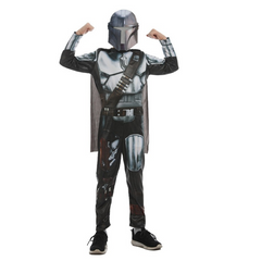 Kids Children The Book Of Boba Fett The Mando Outfit Halloween Carnival Suit Cosplay Costume