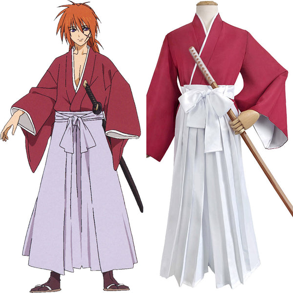  Himura Kenshin Cosplay Costume Anime Rurouni Kenshin