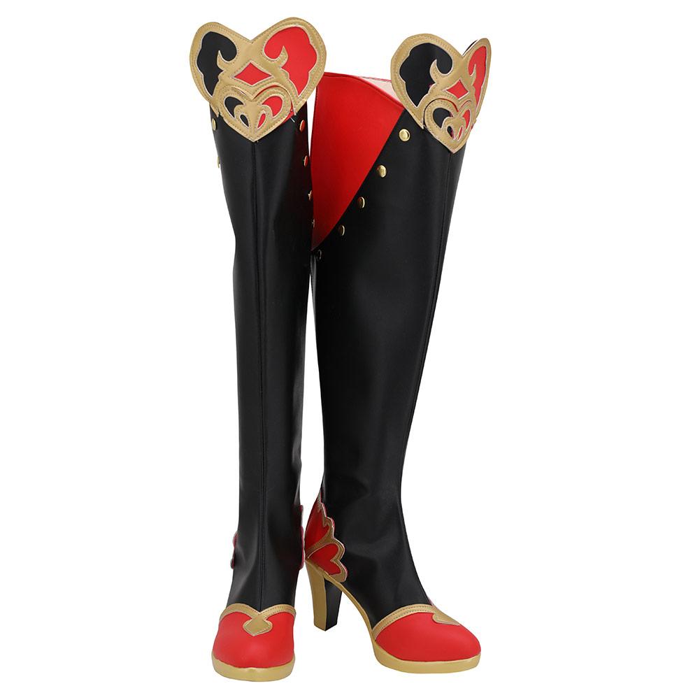 Game Twisted Wonderland Riddle Rosehearts Cosplay Shoes Boots Halloween Props
