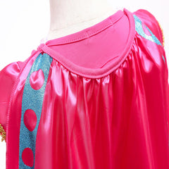 Girls Jasmine Dress Cosplay Costume Outfits Halloween Carnival Suit