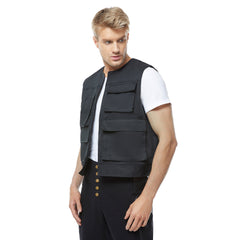 Movie A New Hope Han Solo Vest Costume Halloween Carnival Suit