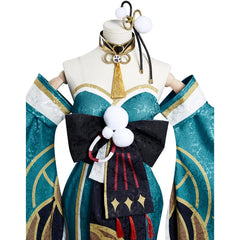 Game Genshin Impact Ms Hina/Gorou Cosplay Costume Outfits Halloween Carnival Suit