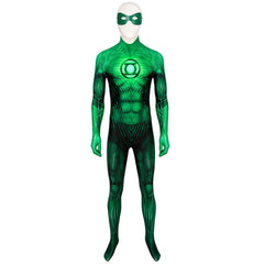 Green Lantern Hal Jordan Bodysuit Cosplay Costume Zentai Outfits Halloween Carnival Suit