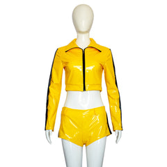 Kill Bill The Bride Cosplay Costume Coat  Outfits Halloween Carnival Suit