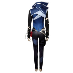 Game Valorant Fade Cosplay Costume Outfits Halloween Carnival Suit 成功