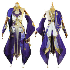Game Genshin Impact Candace Cosplay Costume Uniform Outfits Halloween Carnival Suit