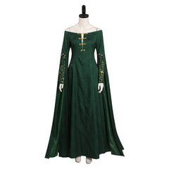 TV House Of The Dragon Alicent Hightower Cosplay Costume Green Dress Outfits Halloween Carnival Suit