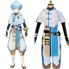 Genshin Impact Chongyun Cosplay Costume Outfits Halloween Carnival Suit