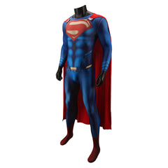 Superman: Man of Steel Codplay Costume Jumpsuit Cloak  Outfits Halloween Carnival Suit