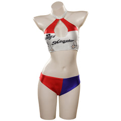 TV Harley Quinn Cosplay Costume Sexy Swimsuit Outfits Halloween Carnival Suit