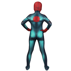 Kid Spider-Man PS5 Miles Morales Cosplay Costume Jumpsuit Outfits Halloween Carnival Suit
