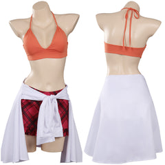 Anime One Piece Film: Red Nami Cosplay Costume Top Skirt Outfits Halloween Carnival Suit