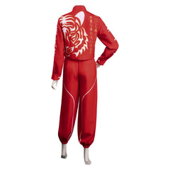 Japan Bosozoku Kimono Cosplay Costume To Kkou Fuku Coat Red Uniform Outfits Halloween Carnival Suit 