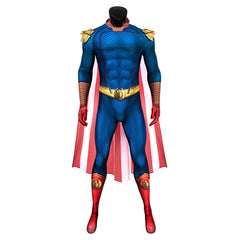 TV The Boys 3 Homelander Cosplay Costume Jumpsuit Cloak Outfits Halloween Carnival Suit