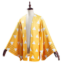 Kimono Coat Agatsuma Zenitsu Cosplay Costume