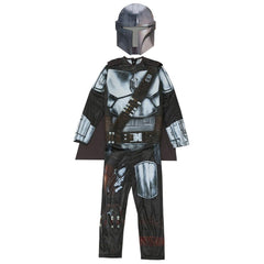 Kids The Mandalorian Din Djarin Cosplay Costume Jumpsuit Outfits Halloween Carnival Suit