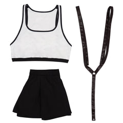 Final Fantasy 7 Remake Tifa Lockhart Cosplay Costumes Top Skirt Swimsuit Halloween Carnival Suit