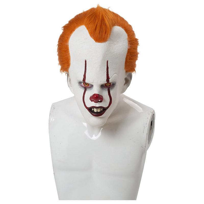 2019 It Chapter Two Pennywise Mask Cosplay Props Halloween Carnival Suit