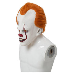 Movie 2019 It Chapter Two Pennywise Mask Cosplay  Props Halloween Carnival Suit