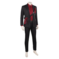 Game Mortal Kombat Kenshi Takahashi Business Suit ​Outfits Cosplay Costume Halloween Carnival Suit