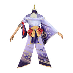Genshin Impact Beelzebul Raiden Shogun Cosplay Costume Outfits Halloween Carnival Party Suit