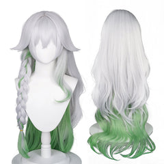 Game Genshin Impact Nahida Cosplay Wig Heat Resistant Synthetic Hair Carnival Halloween Party Props