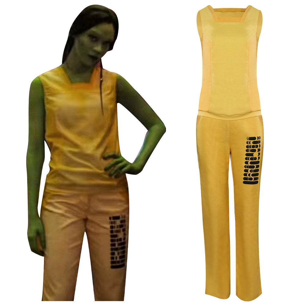 Guardians of the Galaxy Vol. 3 Gamora Uniform ​Cosplay Costume Outfits Halloween Carnival Party Disguise Suit 