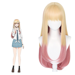 Anime My Dress-Up Darling Marin Kitagawa Cosplay Wig Heat Resistant Synthetic Hair Carnival Halloween Party Props