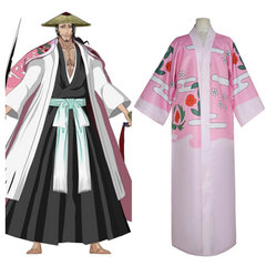 Anime  Kyoraku Shunsui Cosplay Costume Kimono Outfits Halloween Carnival Suit