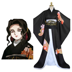 Anime Kibutsuji Muzan Cosplay Costume Kimono Outfits  Halloween Carnival Suit