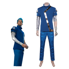 Movie Zombies 3  A-Lan Cosplay Costume Outfits Halloween Carnival Suit