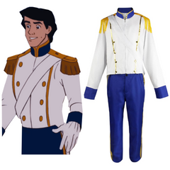 Movie The Little Mermaid Prince Eric Cosplay Costume Outfits Halloween Carnival Party Disguise Suit