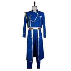 Fullmetal Alchemist Cosplay Roy Mustang Uniform Costume Halloween Carnival Suit