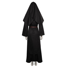 Movie The Nun 2 2023 The Nun Cosplay Costume Outfits Halloween Carnival Suit 