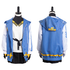 Guilty Gear -Strive Bridget Cosplay Costume Hoodie Skirt Outfits Halloween Carnival Party Suit