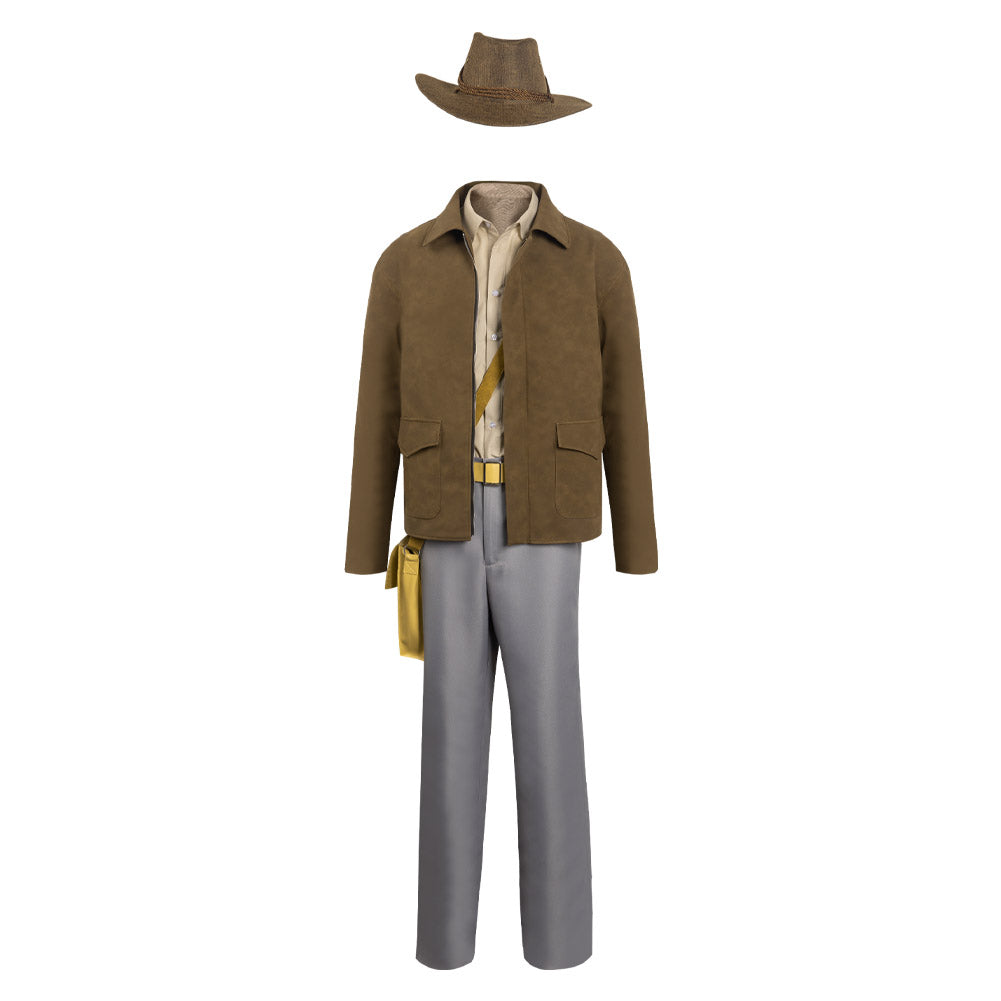 Indiana Jones and the Dial of Destiny Indiana Jones Cosplay Costume Outfits Halloween Carnival Party Suit