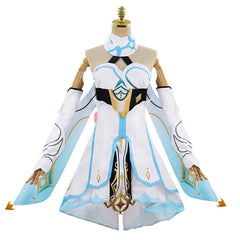 Genshin Impact Lumine Cosplay Costume Outfit Halloween Carnival Suit